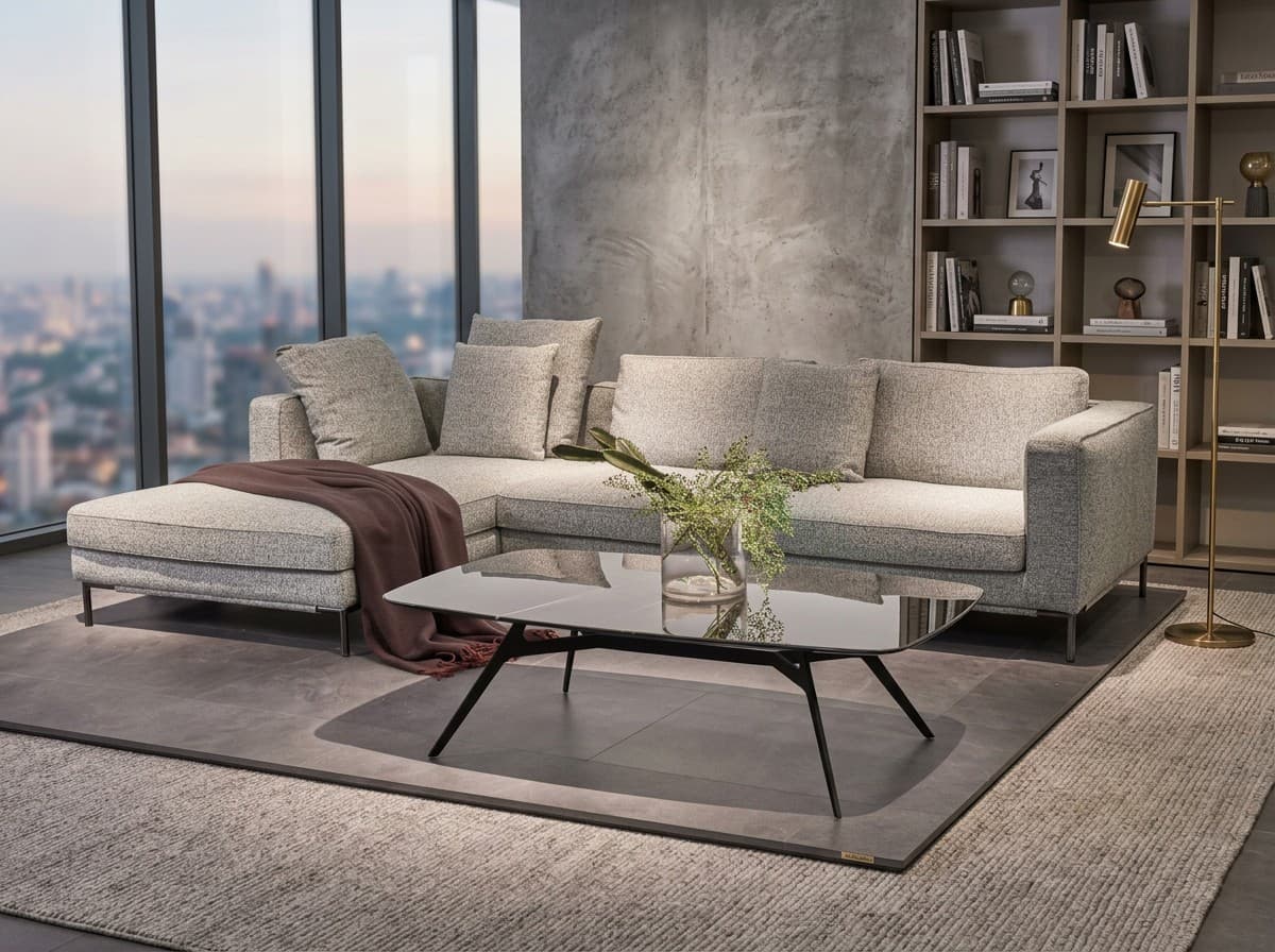 Rein L-Shaped Chaise Sofa